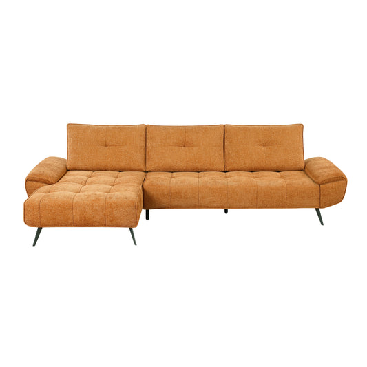 8400RNG*2LC2R - (2)2-Piece Sectional with Left Chaise and Dual-position Backs for Adjustable Seat Depth