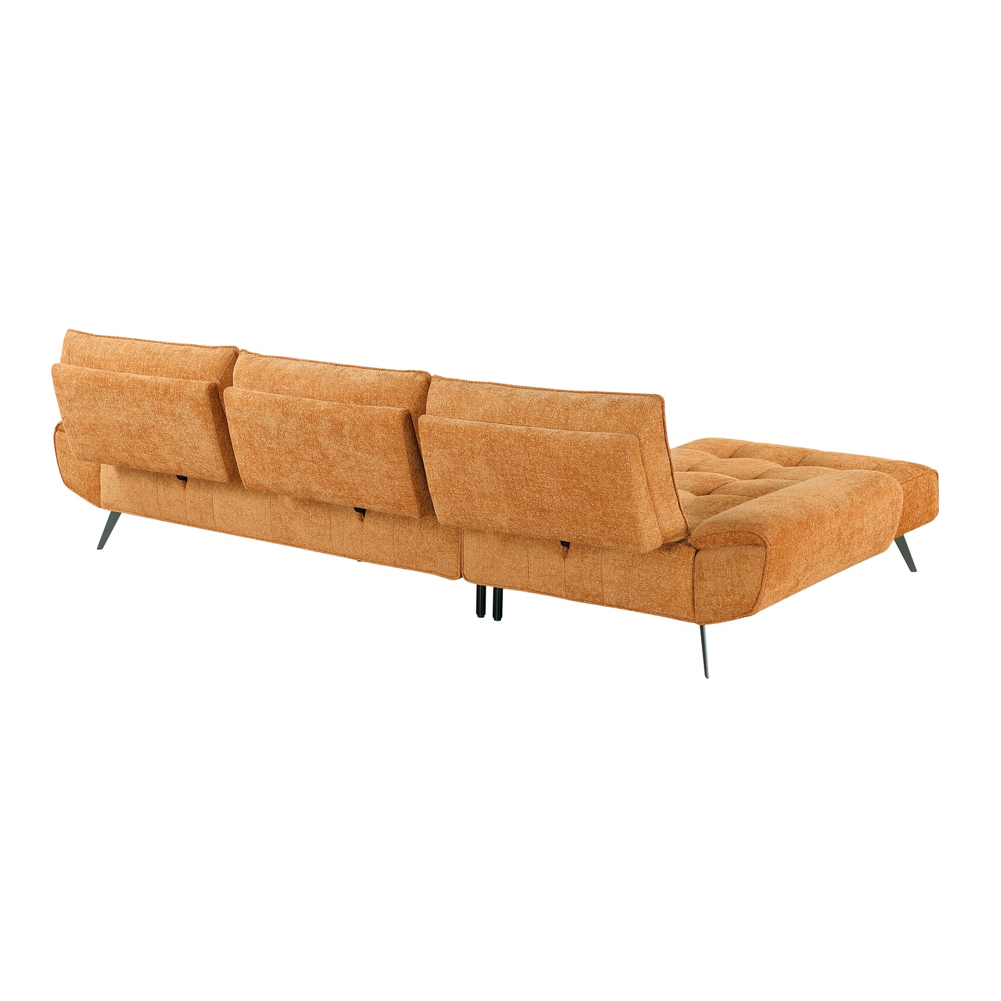 8400RNG*2LC2R - (2)2-Piece Sectional with Left Chaise and Dual-position Backs for Adjustable Seat Depth