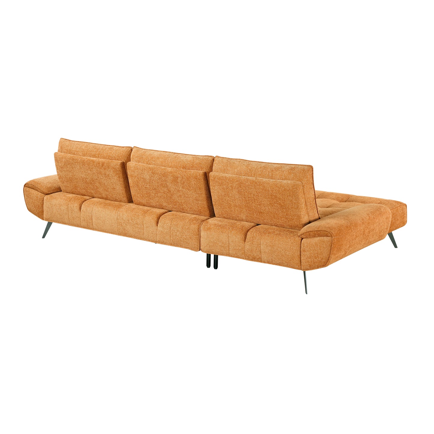 8400RNG*2LC2R - (2)2-Piece Sectional with Left Chaise and Dual-position Backs for Adjustable Seat Depth