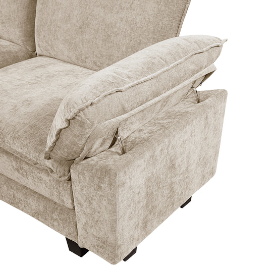 8450PWT*43ACCR - (5)4-Piece Modular Sectional