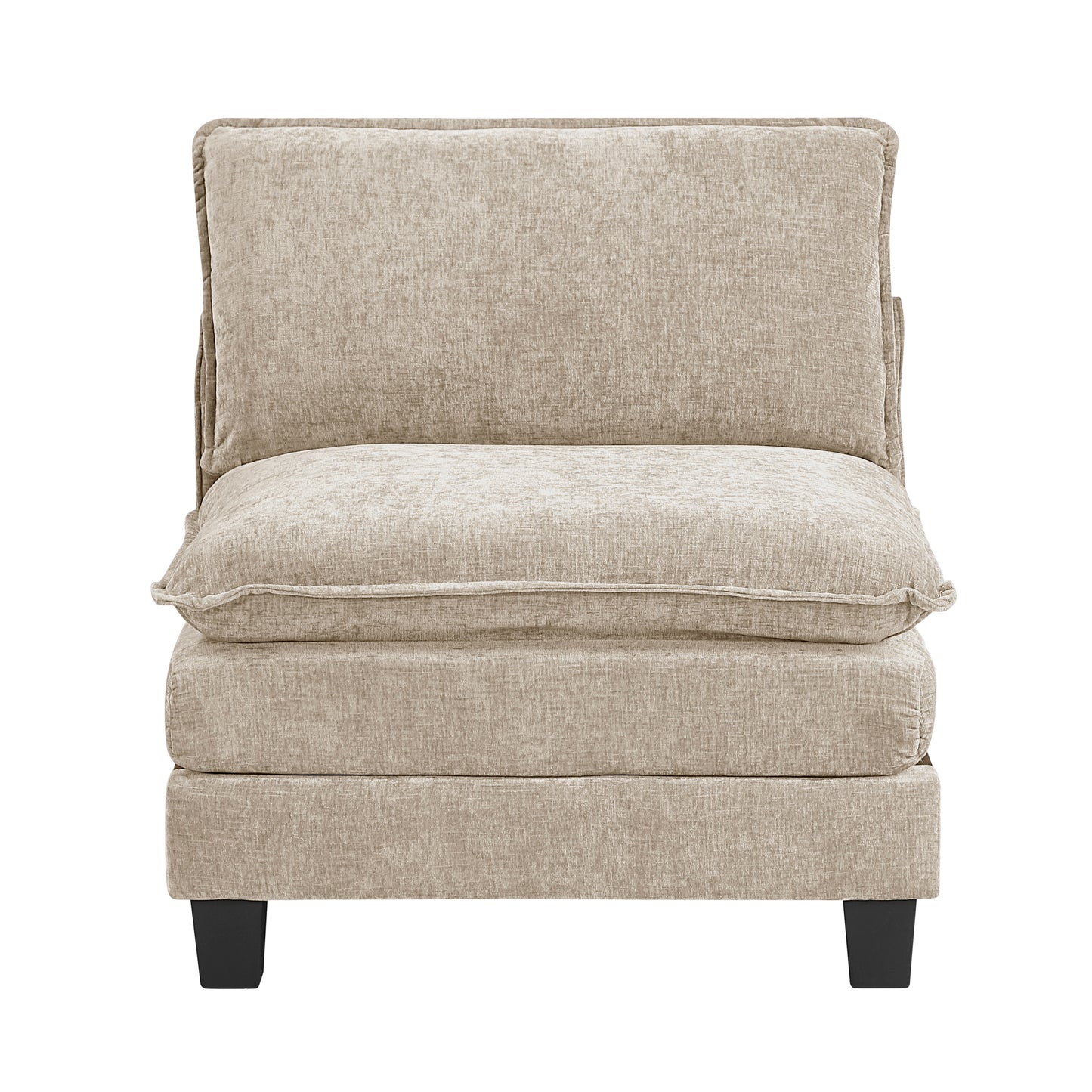8450PWT*53ACCR - (6)5-Piece Modular Sectional with Ottoman