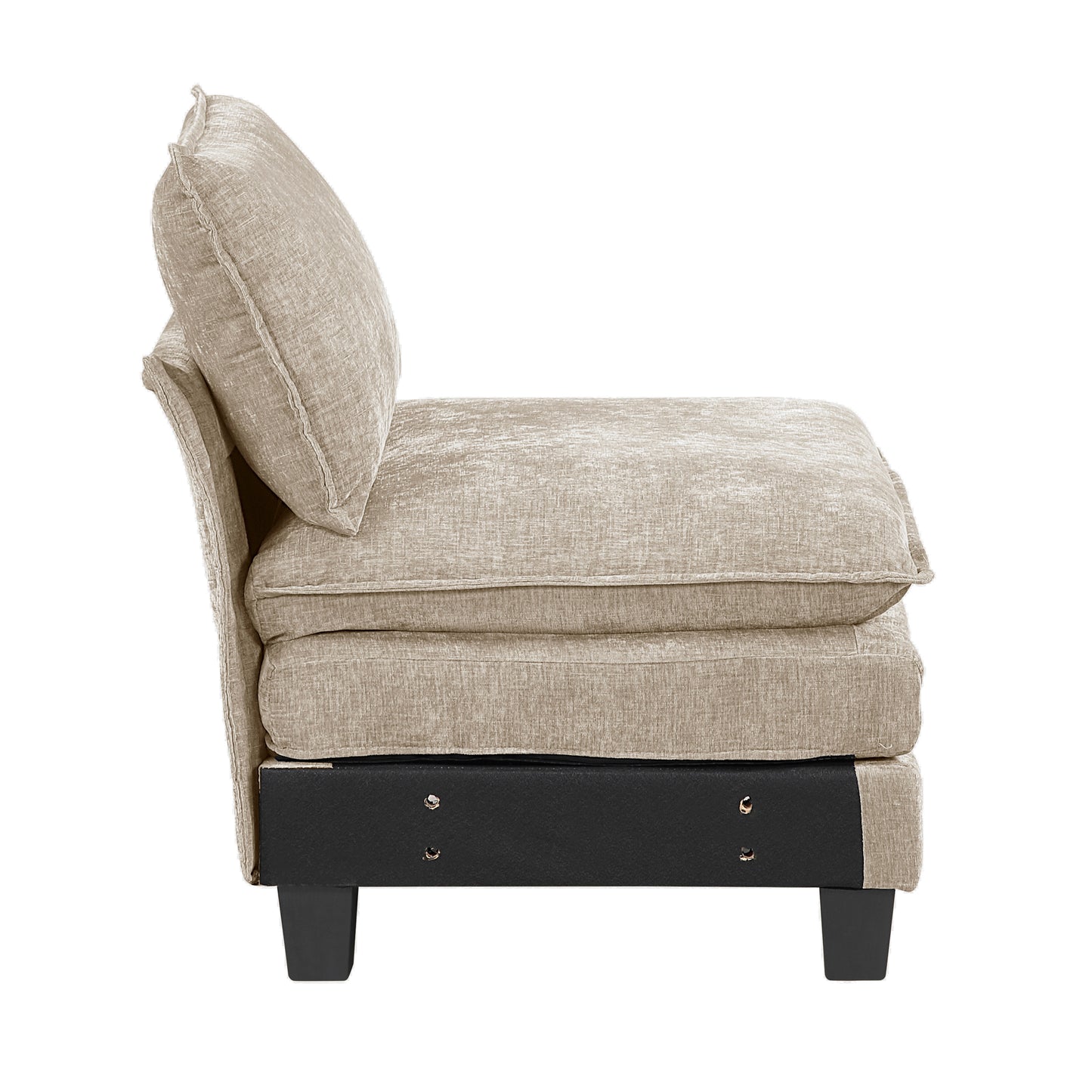 8450PWT*53ACCR - (6)5-Piece Modular Sectional with Ottoman