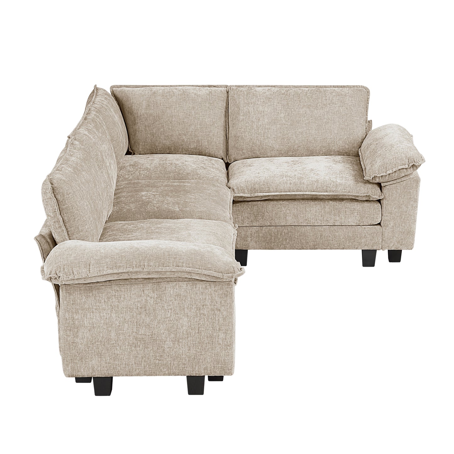 8450PWT*43ACCR - (5)4-Piece Modular Sectional