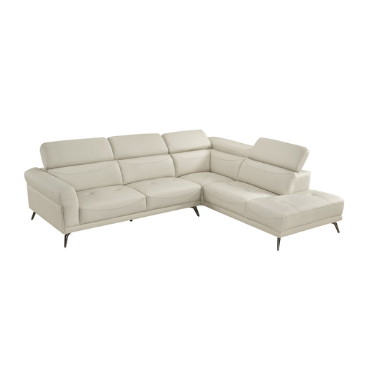8456BEG*22LRC - (2)2-Piece Sectional with Right Side Chaise