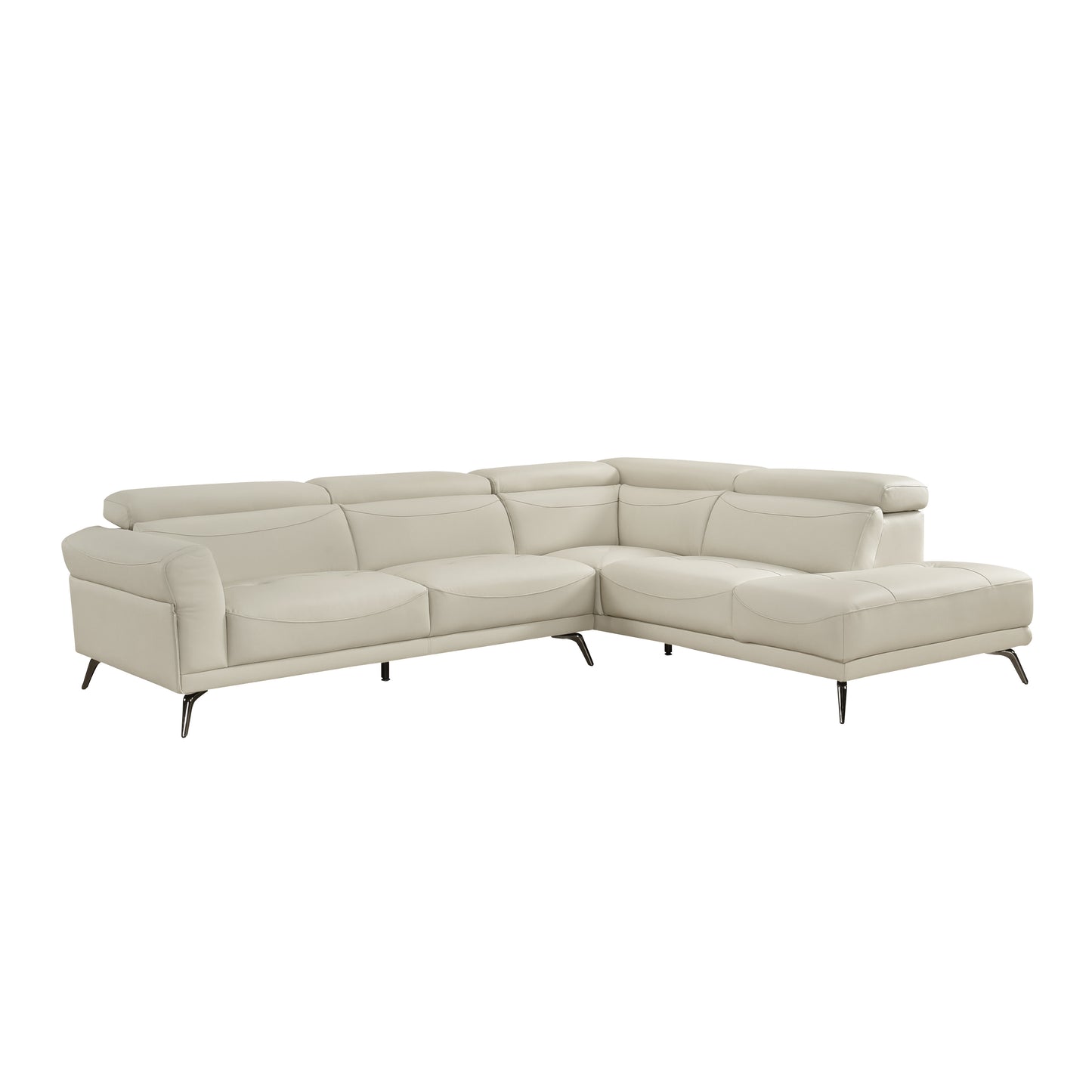 8456BEG*22LRC - (2)2-Piece Sectional with Right Side Chaise