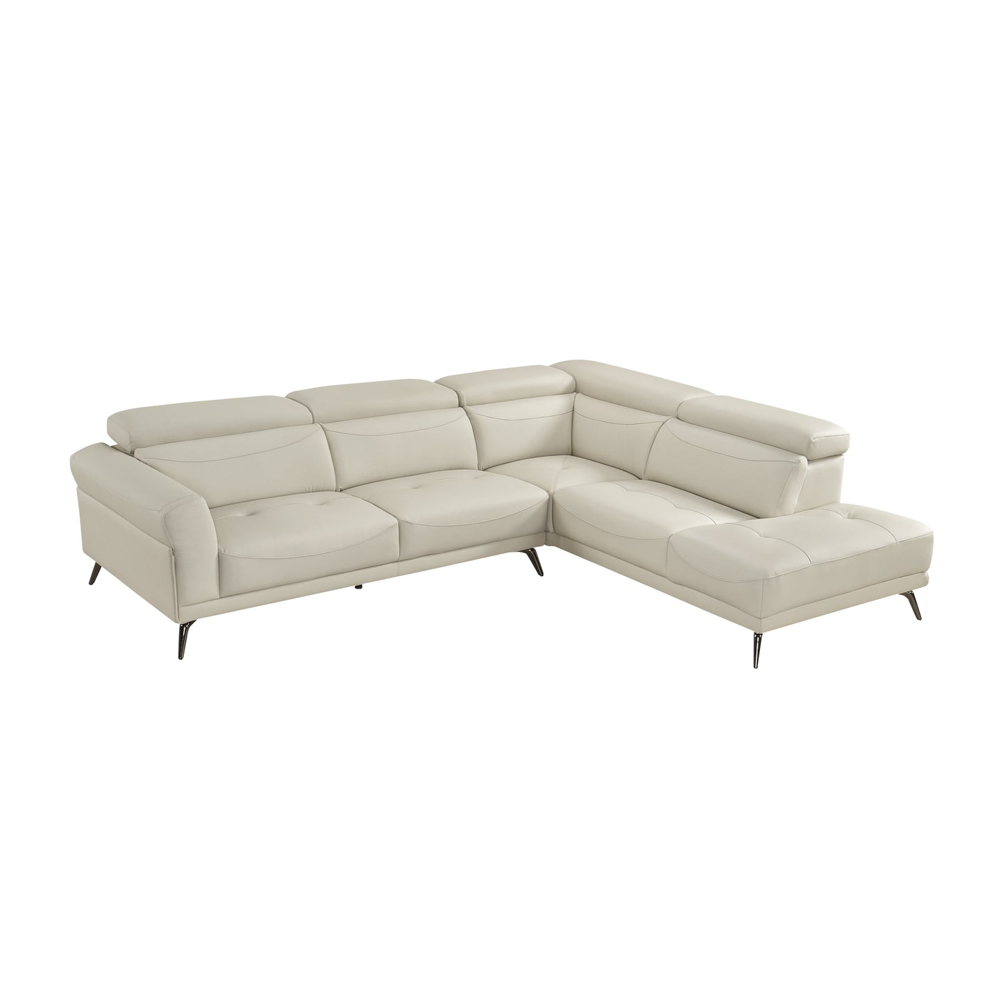 8456BEG*22LRC - (2)2-Piece Sectional with Right Side Chaise