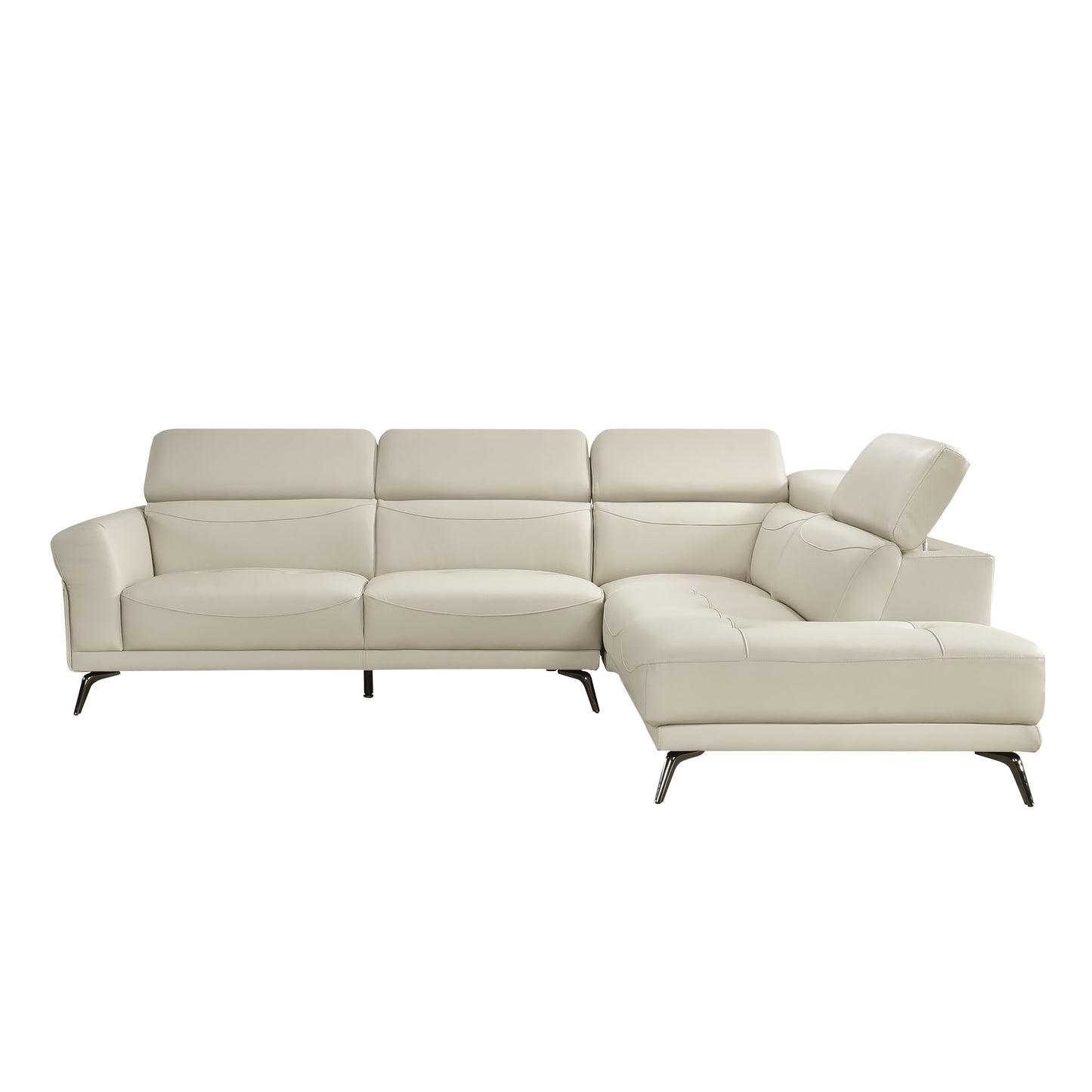 8456BEG*22LRC - (2)2-Piece Sectional with Right Side Chaise