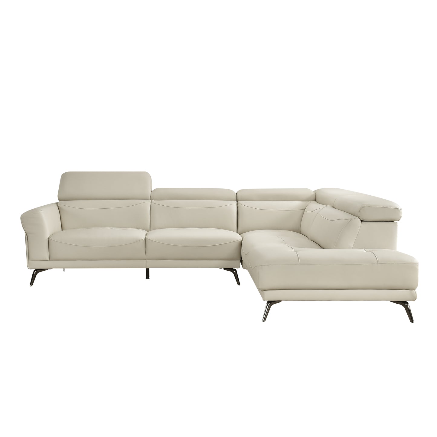 8456BEG*22LRC - (2)2-Piece Sectional with Right Side Chaise