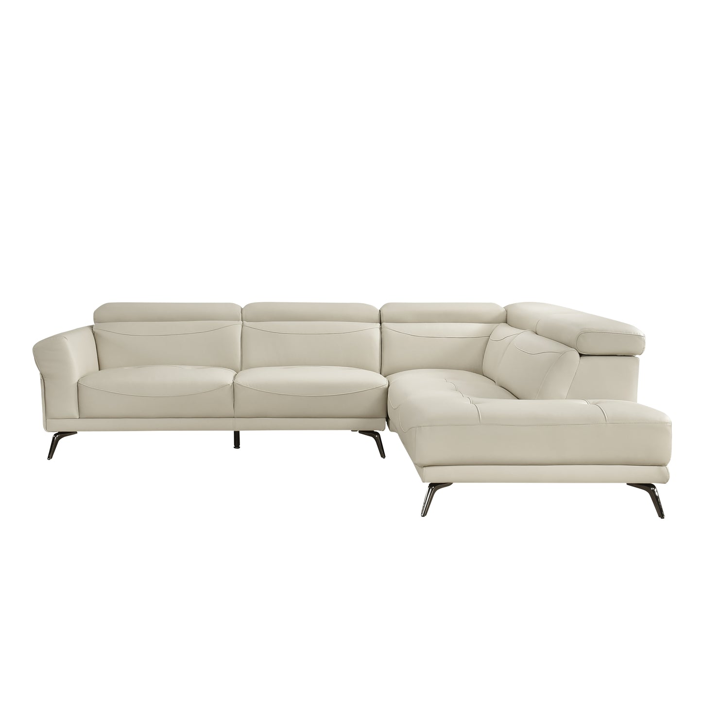 8456BEG*22LRC - (2)2-Piece Sectional with Right Side Chaise