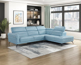 8456BUE*22LRC - (2)2-Piece Sectional with Right Side Chaise