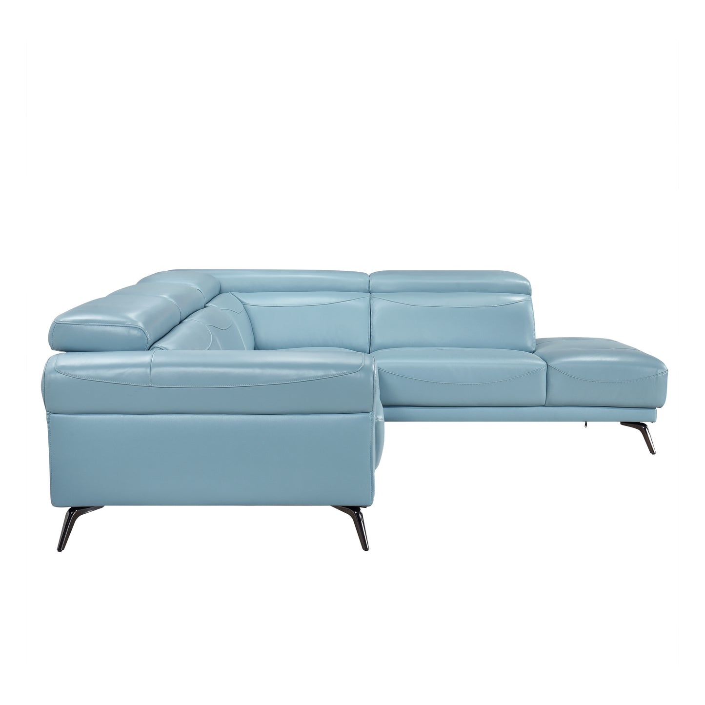 8456BUE*22LRC - (2)2-Piece Sectional with Right Side Chaise