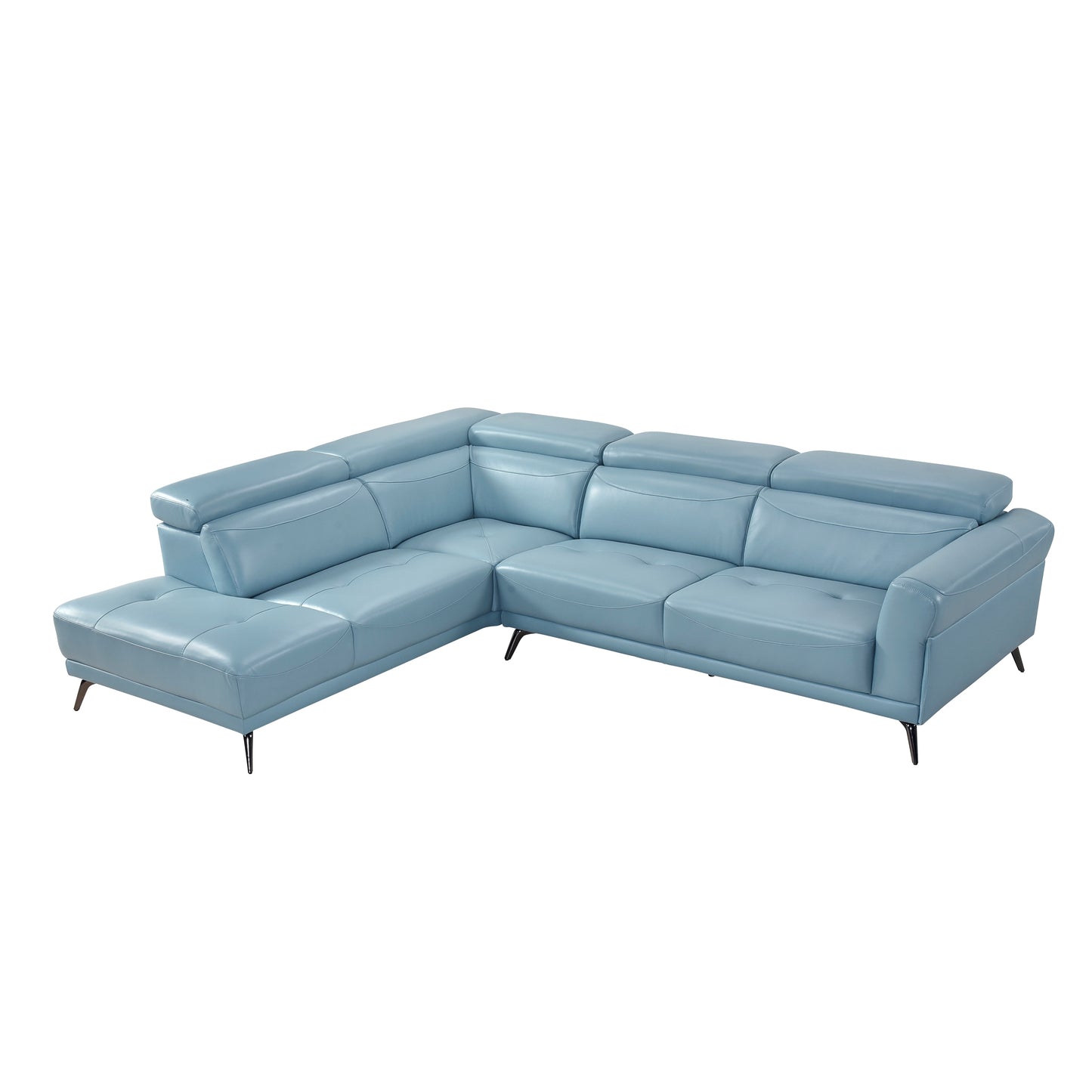 8456BUE*2LC2R - (2)2-Piece Sectional with Left Side Chaise