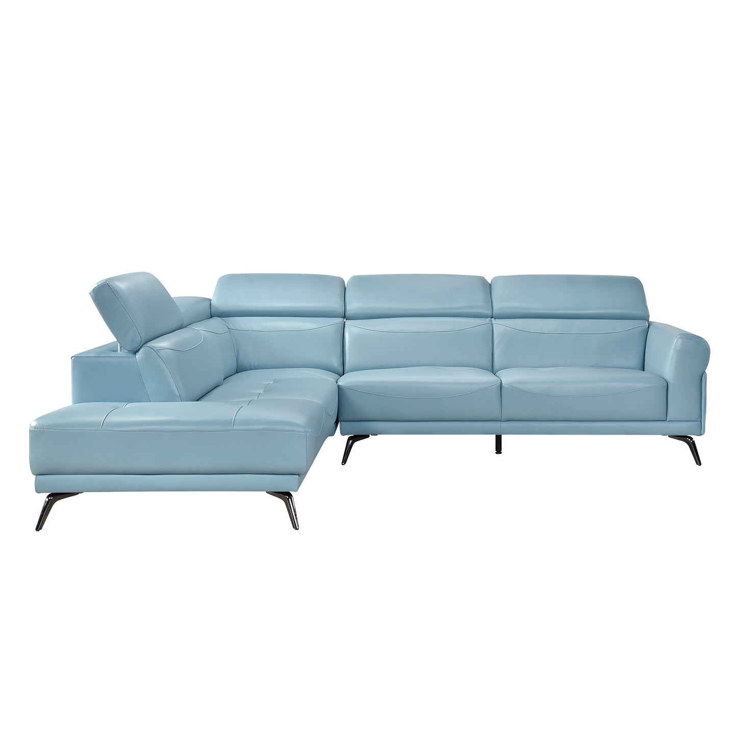 8456BUE*2LC2R - (2)2-Piece Sectional with Left Side Chaise