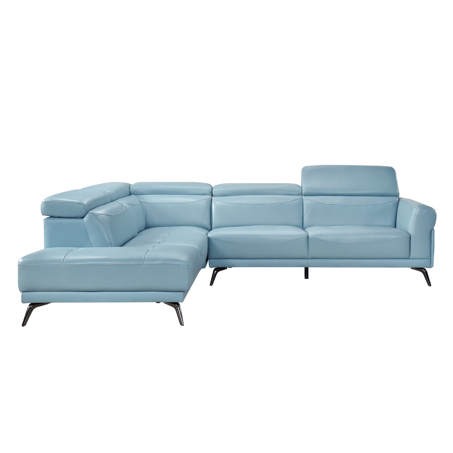 8456BUE*2LC2R - (2)2-Piece Sectional with Left Side Chaise