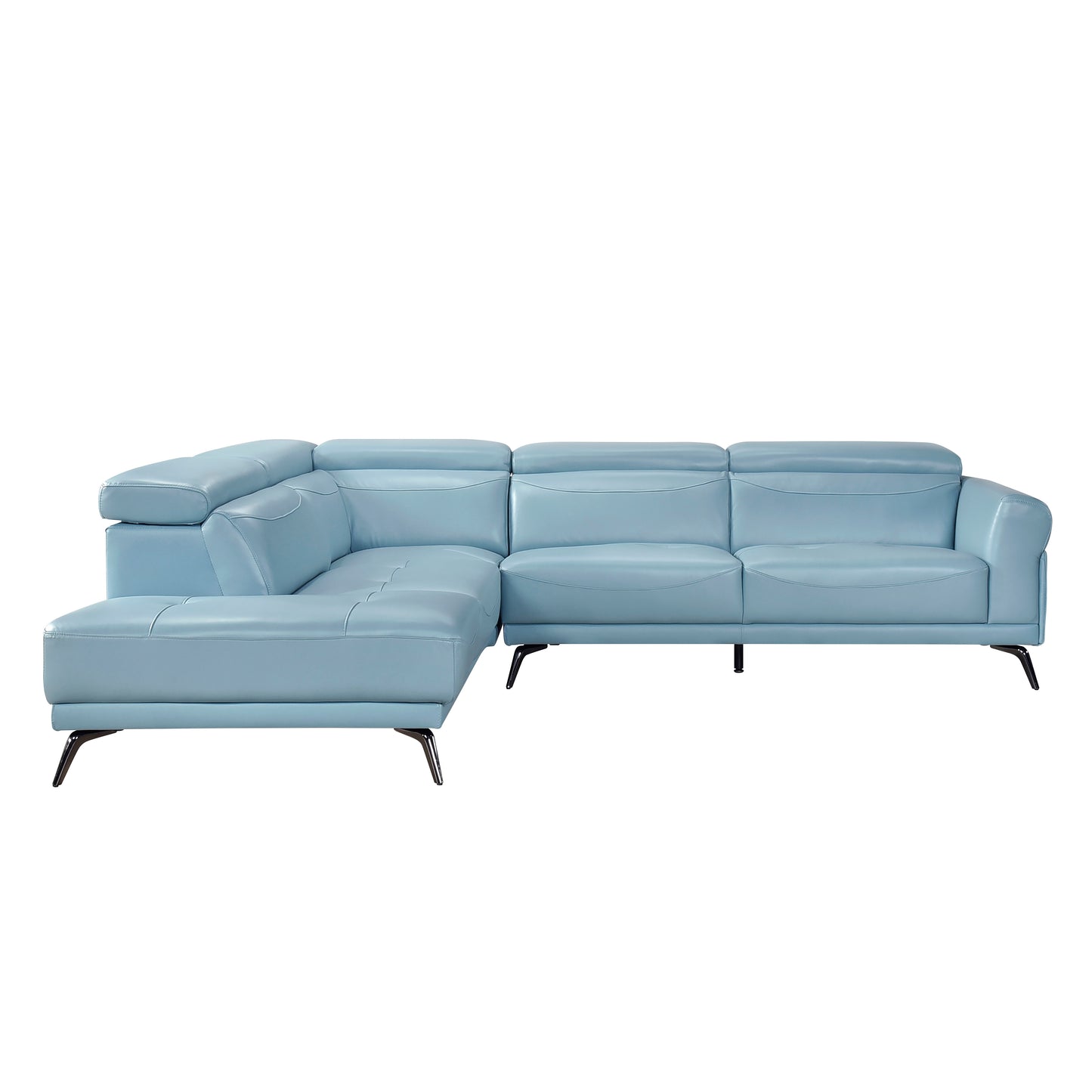8456BUE*2LC2R - (2)2-Piece Sectional with Left Side Chaise