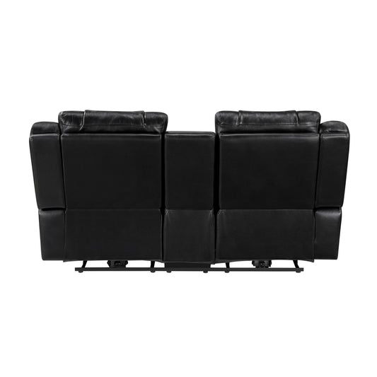 8457BLK*2PW - 2pc Set: Sofa, Love (Power)
