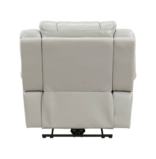 8457GRY-1PW - Power Reclining Chair with LED and Charging Ports
