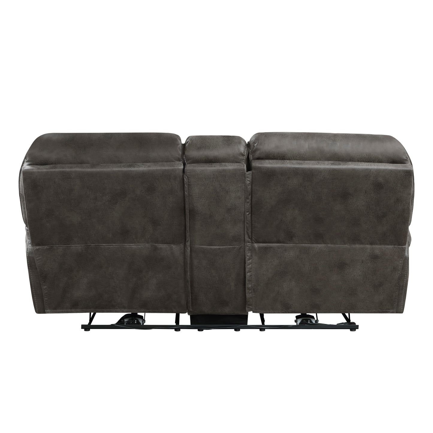 8517GRY*2PW - 2pc Set: Sofa, Love (Power)