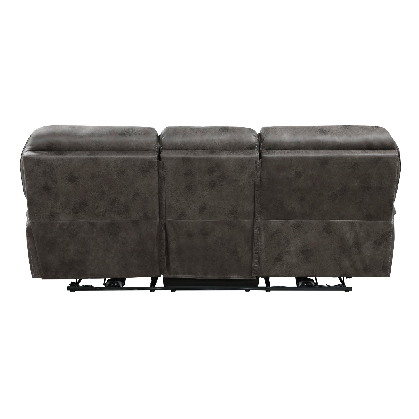 8517GRY*2PW - 2pc Set: Sofa, Love (Power)