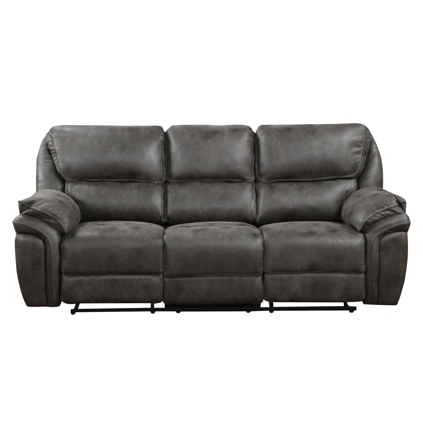 8517GRY*2 - 2pc Set: Sofa, Love