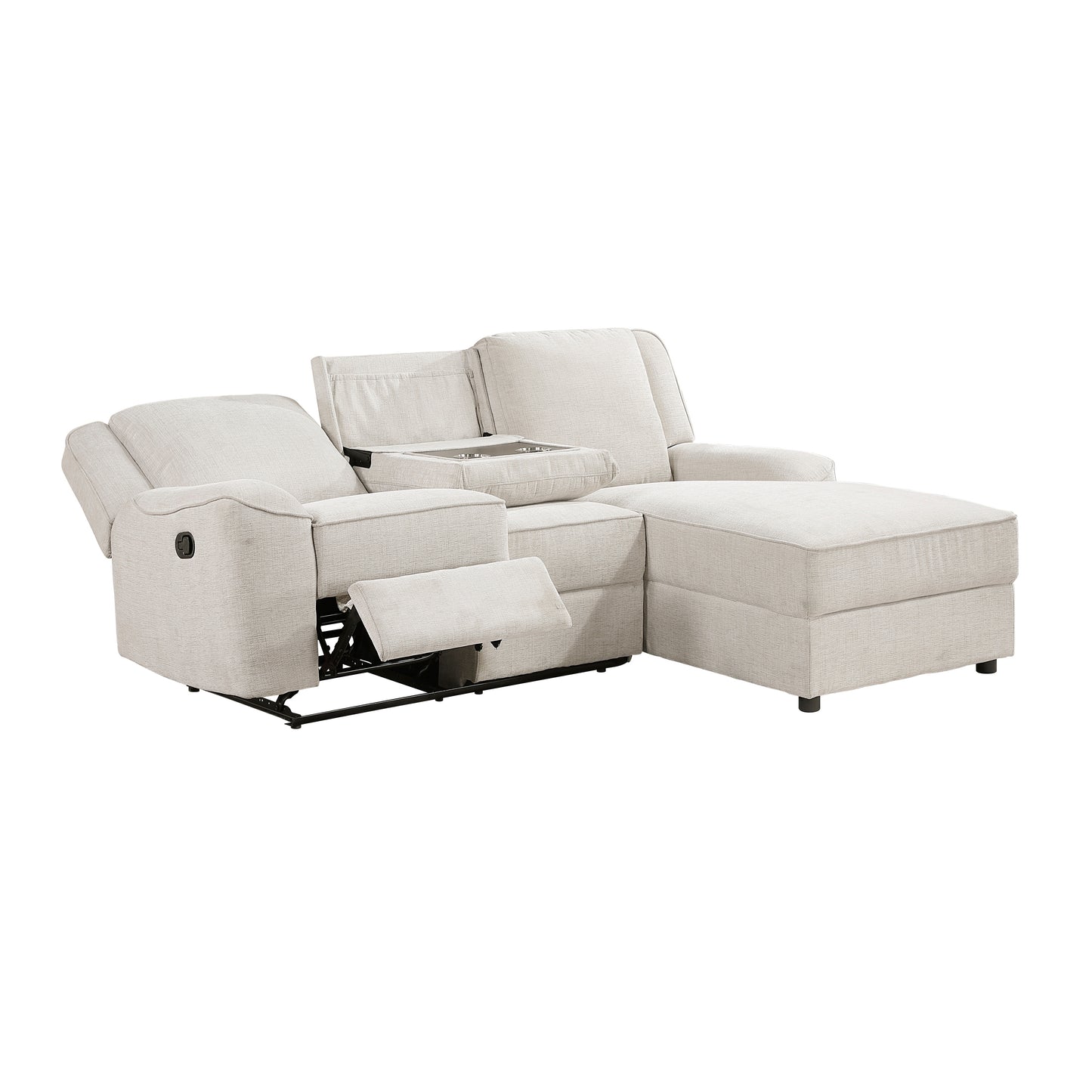 8530BE*SC - (2)2-Piece Reclining Sectional with Right Chaise