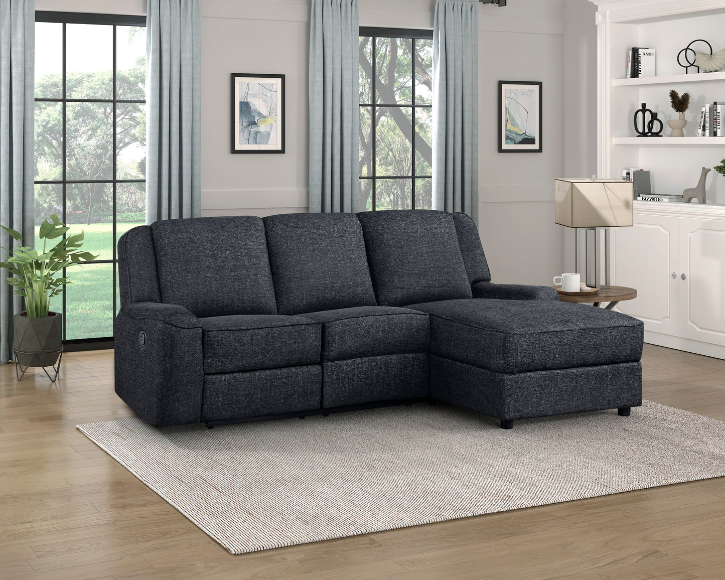8530EB*SC - (2)2-Piece Reclining Sectional with Right Chaise