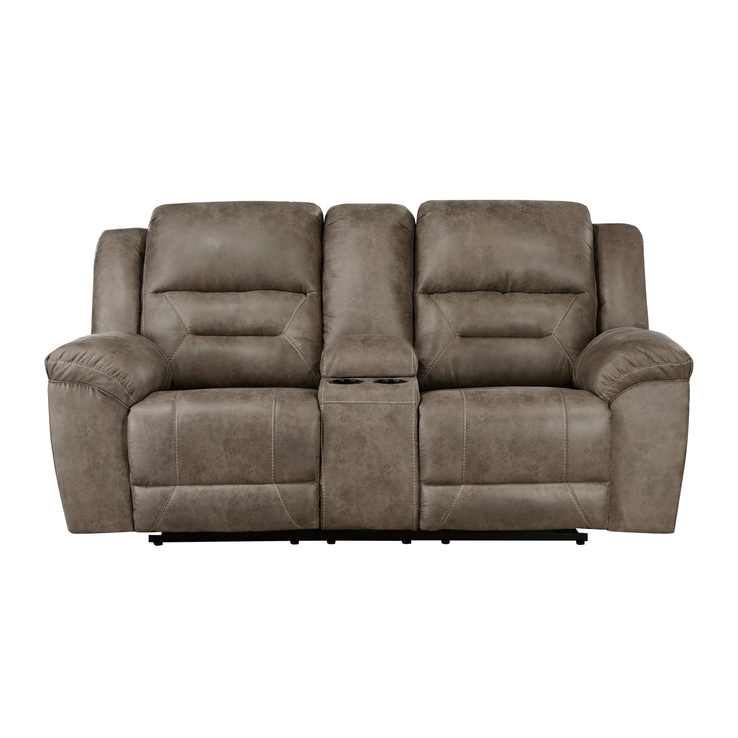 8538BR*2 - 2pc Set: Sofa, Love