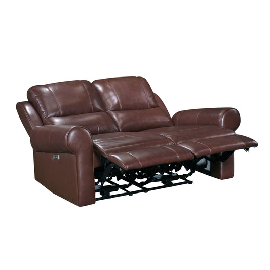8546BR-2PWH - Power Double Reclining Love Seat with Power Headrests and Charging Ports