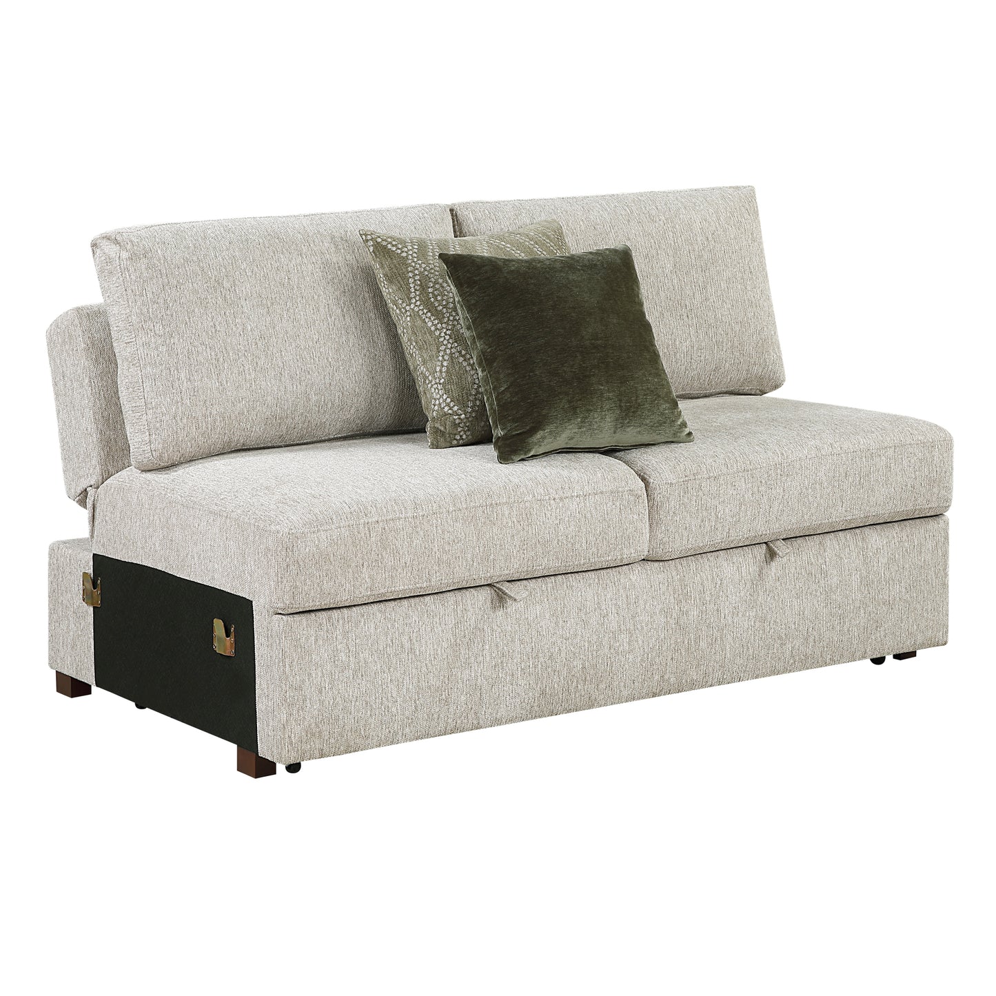 8548*42ACLCR2AA - (4)3-Piece Sectional with Pull-out Bed