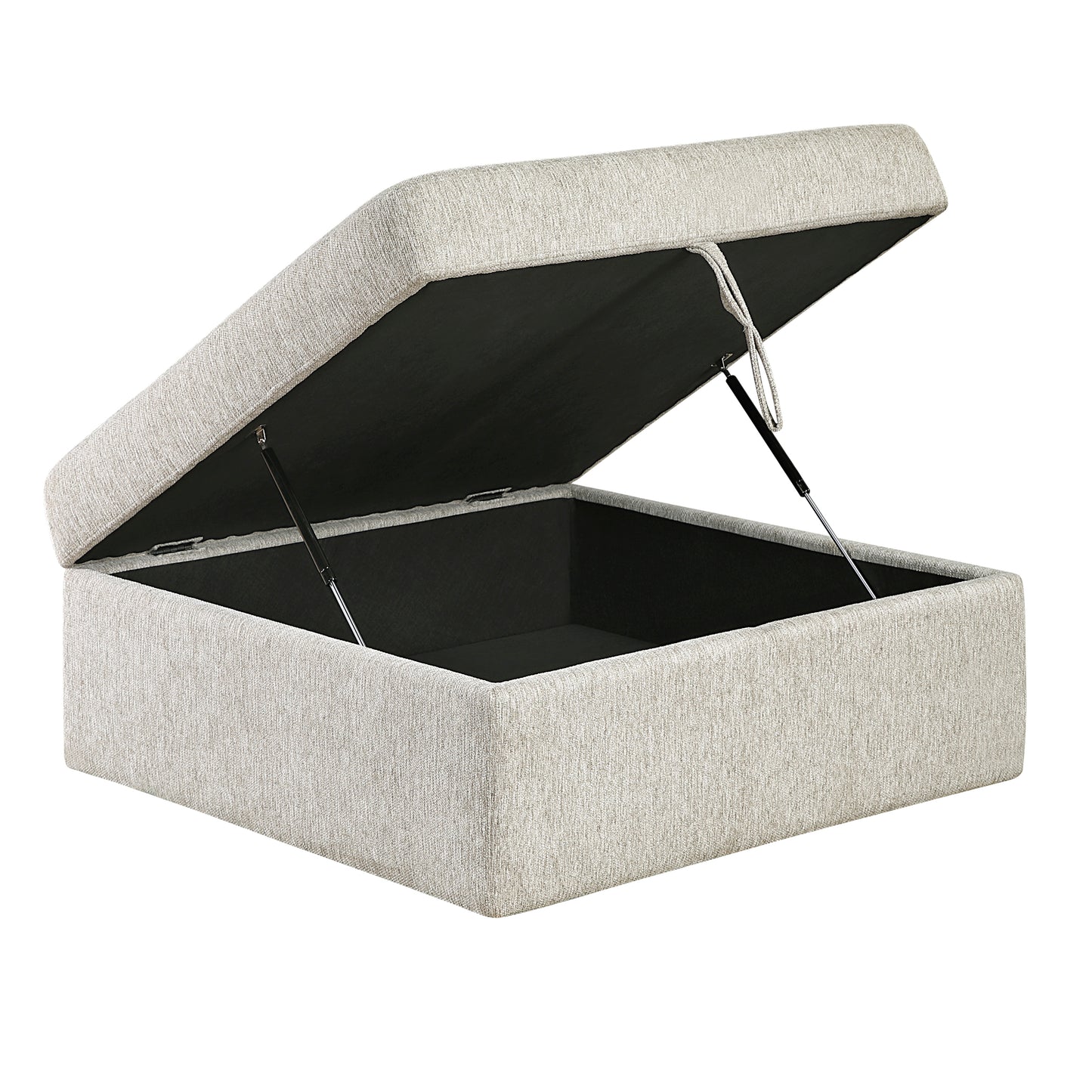 8548*52ACLCR2AAOT - (5)4-Piece Sectional with Pull-out Bed and Ottoman