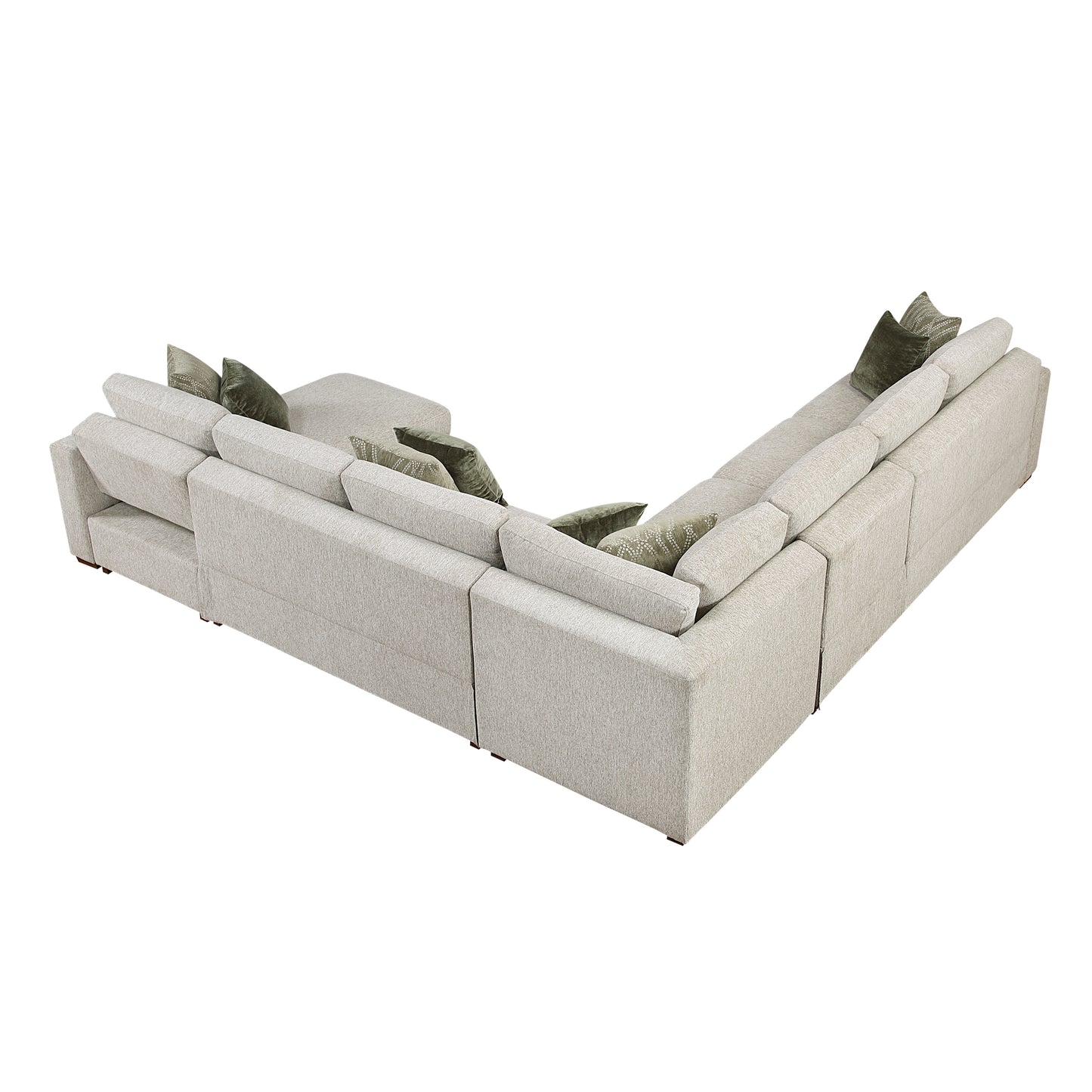 8548*6VCCR22AACA - (6)5-Piece Sectional with Reversible Chaise