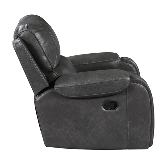 8549GRY-1 - Swivel Glider Reclining Chair
