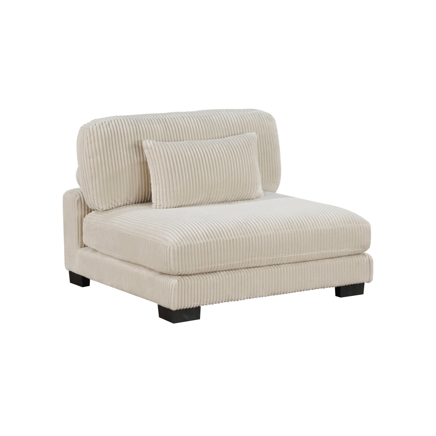 8555BE*CRACVCOT - (4)4-Piece Modular Sectional with Reversible Chaise and Ottoman