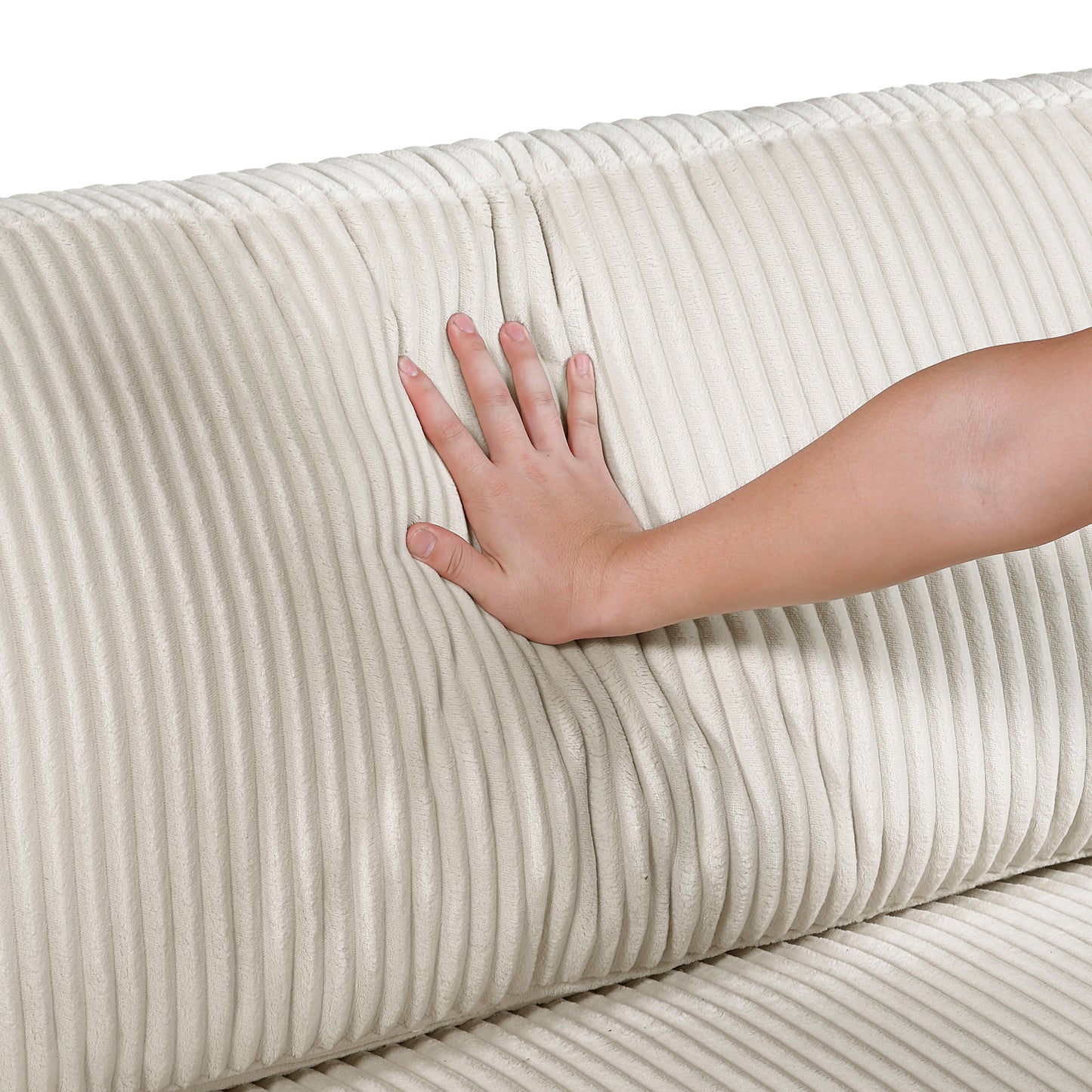 8555BE*2CR3ACVC - (6)6-Piece Modular Sectional with Reversible Chaise