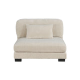 8555BE*CR2ACVCOT - (5)5-Piece Modular Sectional with Reversible Chaise and Ottoman