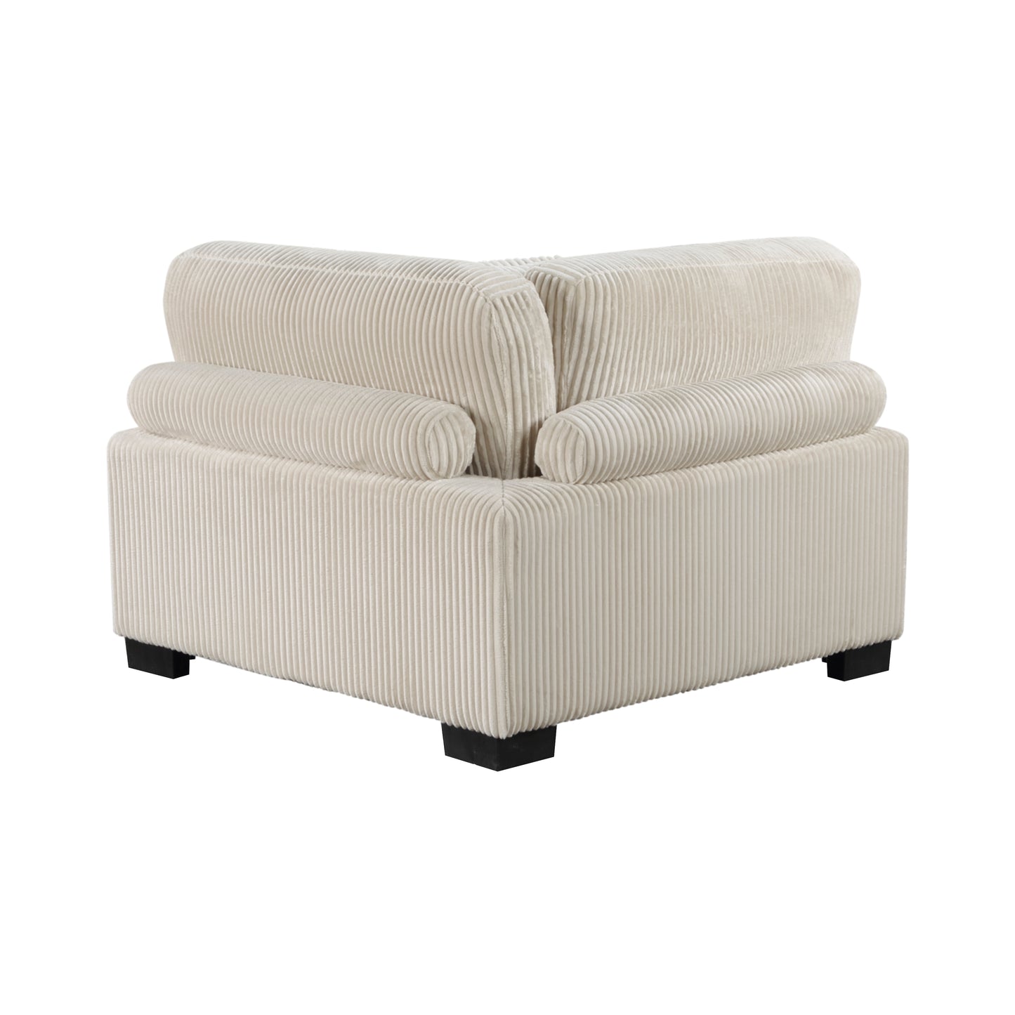 8555BE*CRACVCOT - (4)4-Piece Modular Sectional with Reversible Chaise and Ottoman