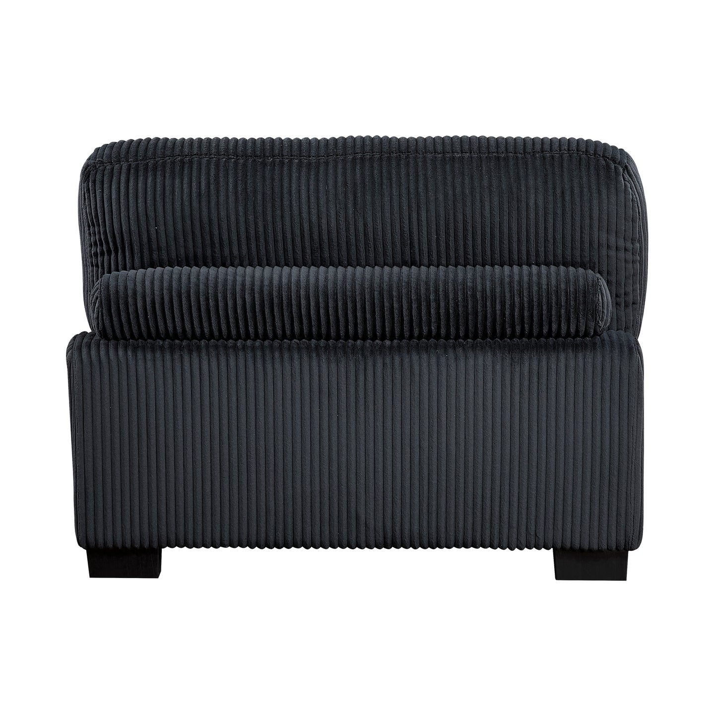 8555BK*CRACVCOT - (4)4-Piece Modular Sectional with Reversible Chaise and Ottoman