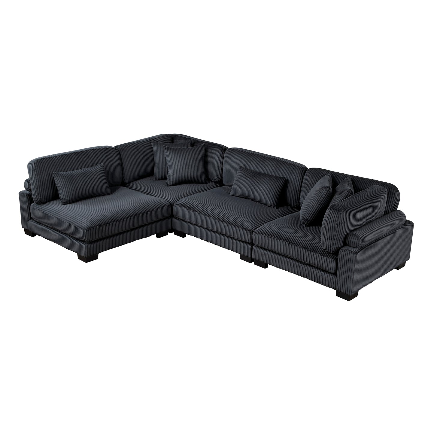 8555BK*4SC - (4)4-Piece Modular Sectional