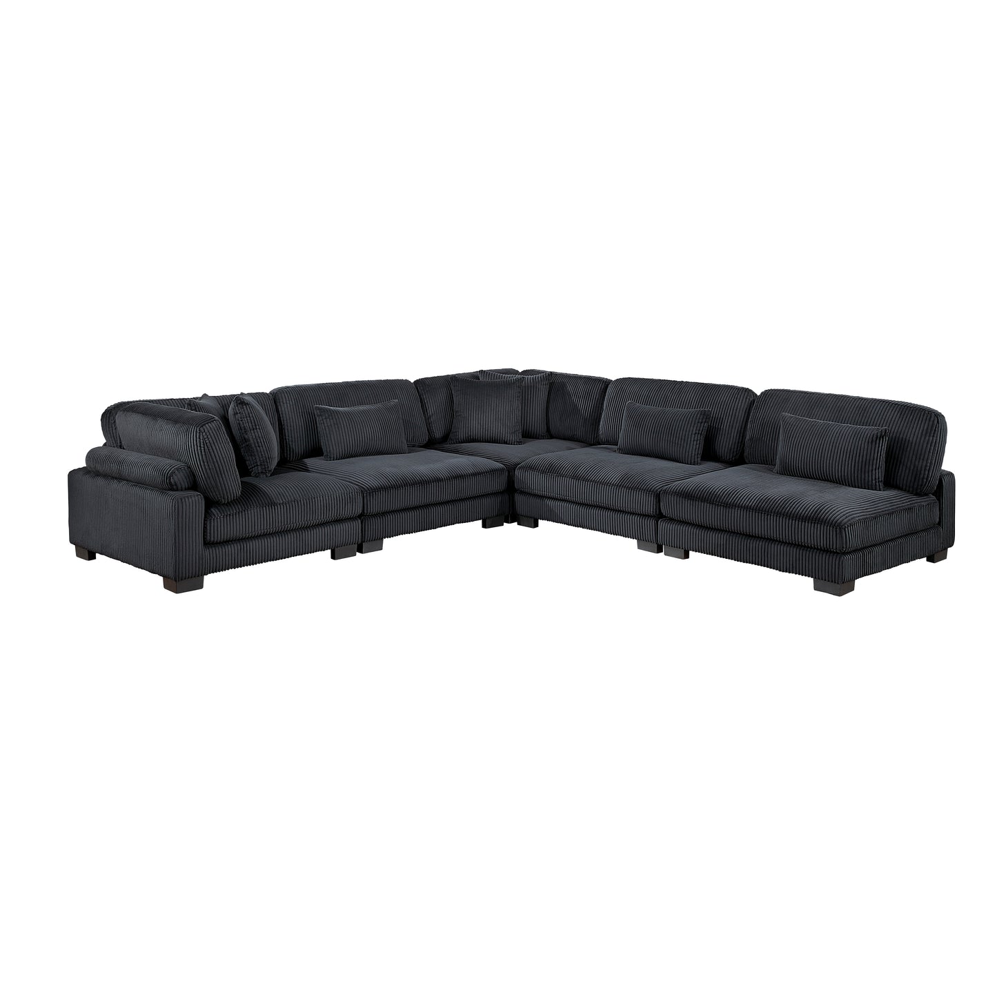 8555BK*5SC - (5)5-Piece Modular Sectional