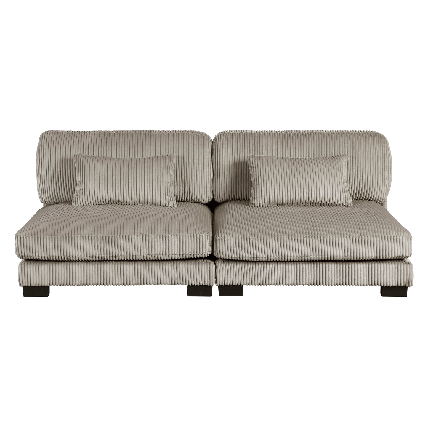 8555GB*2CR3ACVCOT - (7)7-Piece Modular Sectional with Reversible Chaise and Ottoman