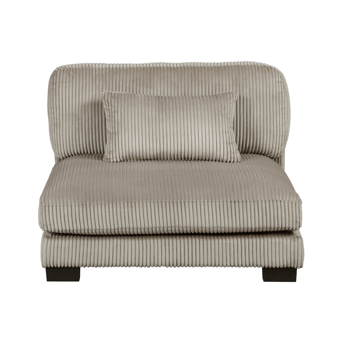 8555GB*CRACVCOT - (4)4-Piece Modular Sectional with Reversible Chaise and Ottoman