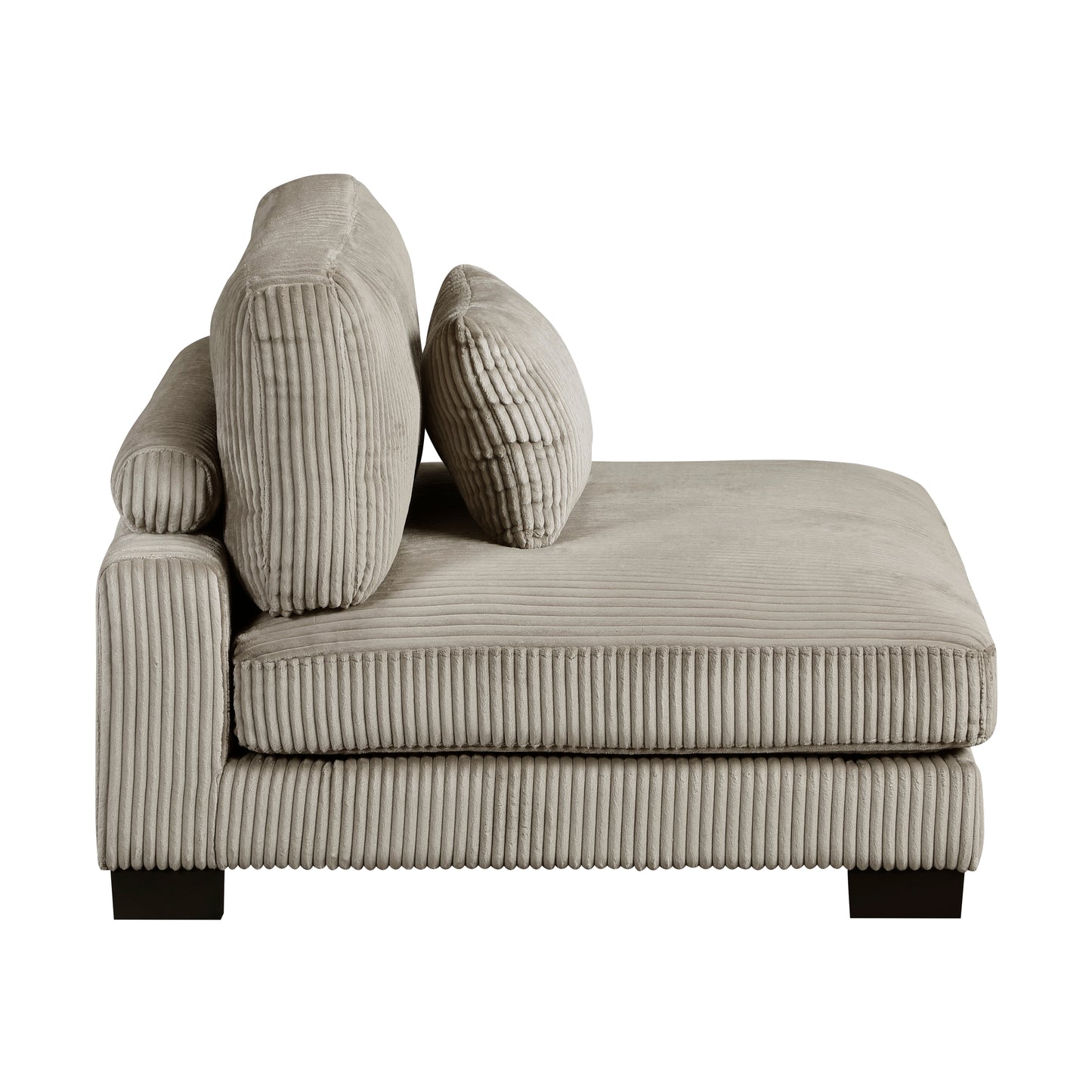 8555GB*CRACVCOT - (4)4-Piece Modular Sectional with Reversible Chaise and Ottoman