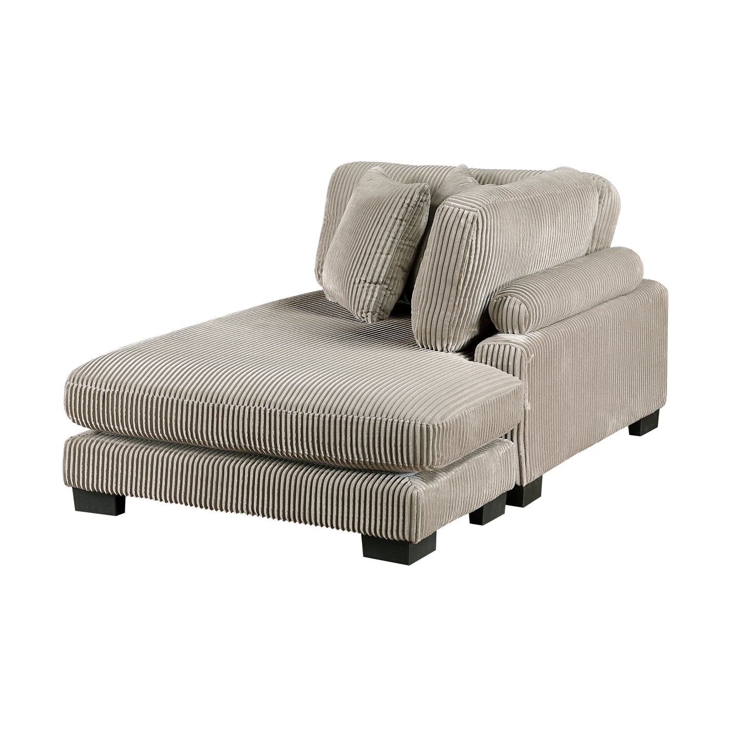 8555GB*2CR3ACVCOT - (7)7-Piece Modular Sectional with Reversible Chaise and Ottoman