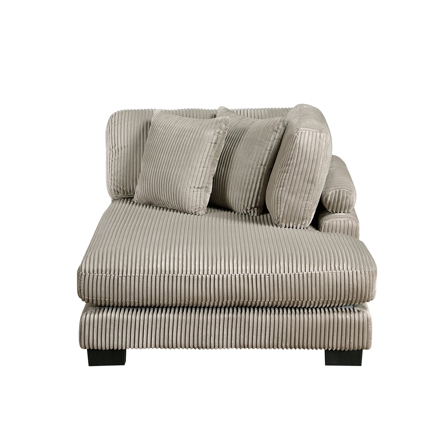 8555GB*2CR3ACVCOT - (7)7-Piece Modular Sectional with Reversible Chaise and Ottoman
