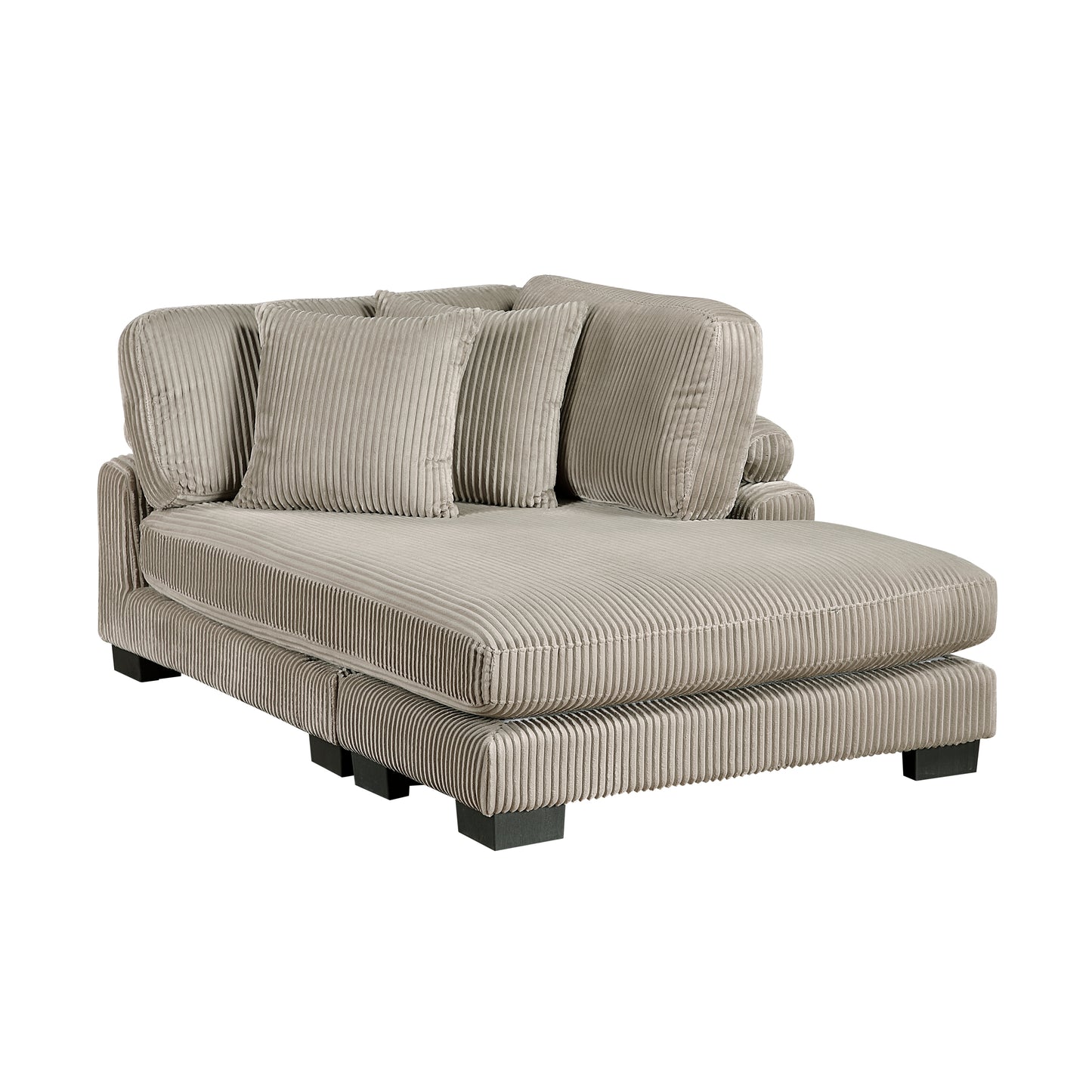 8555GB*2CR3ACVCOT - (7)7-Piece Modular Sectional with Reversible Chaise and Ottoman