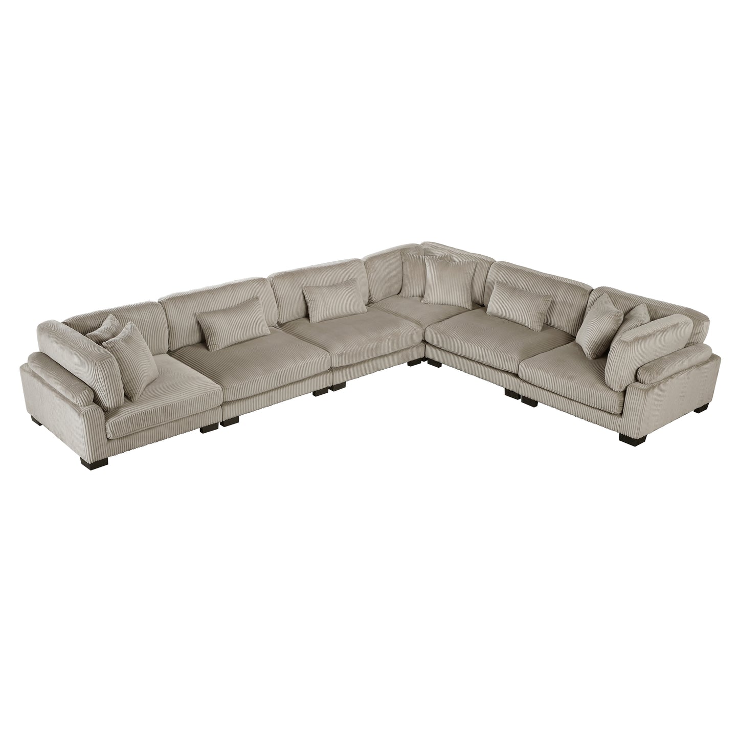 8555GB*3CR3AC - (6)6-Piece Modular Sectional