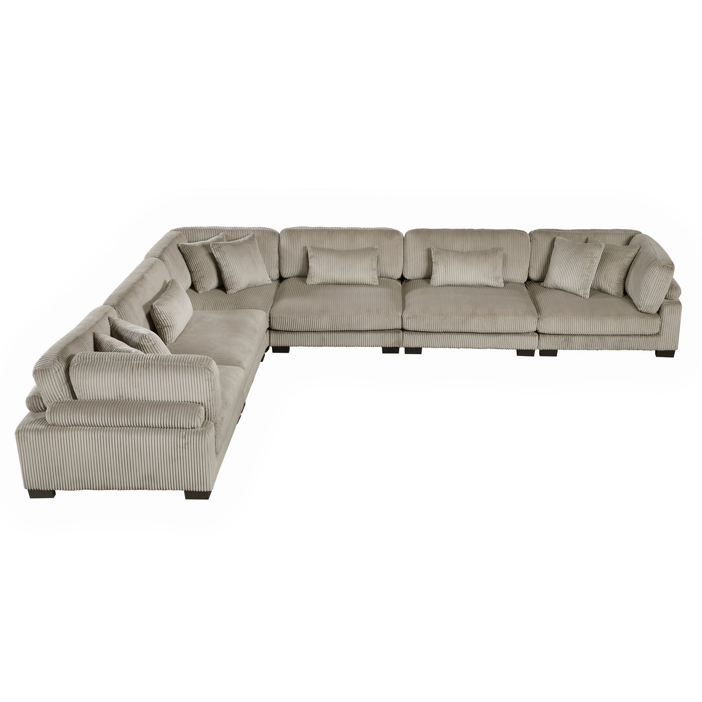 8555GB*3CR3AC - (6)6-Piece Modular Sectional
