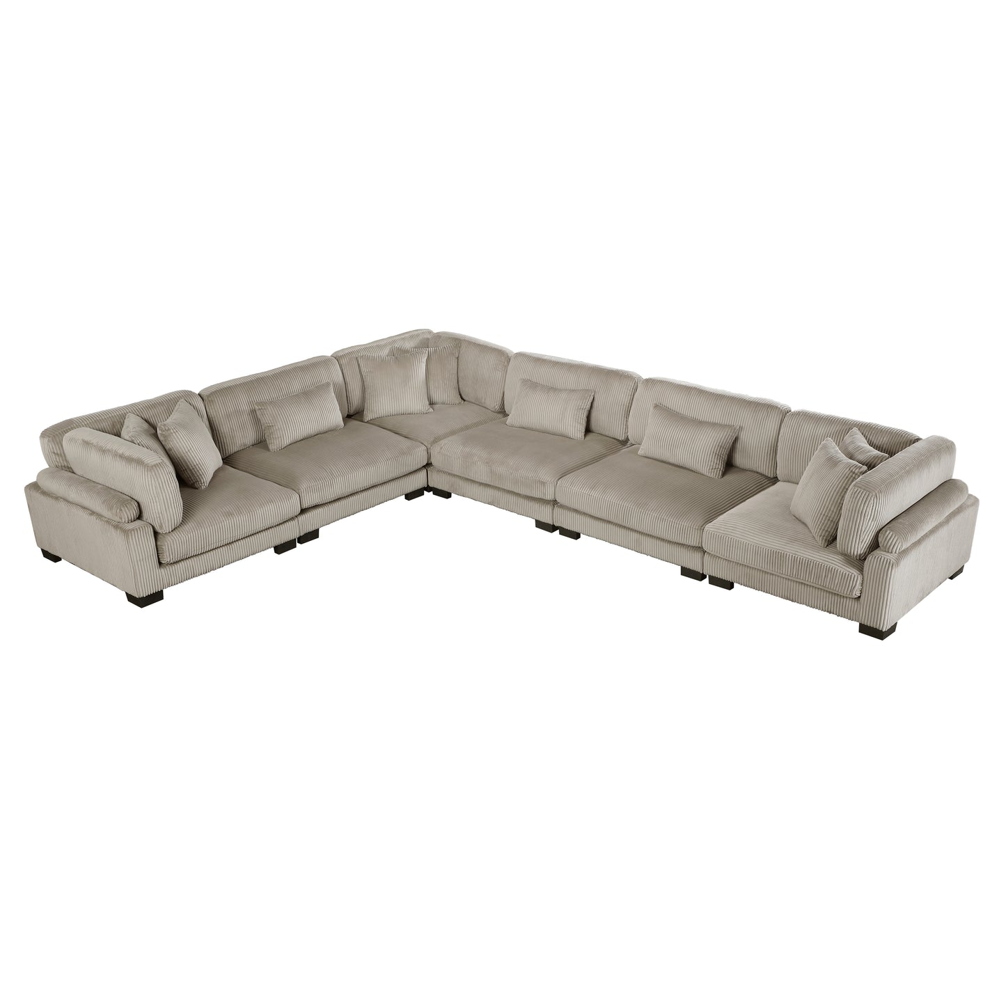 8555GB*3CR3AC - (6)6-Piece Modular Sectional