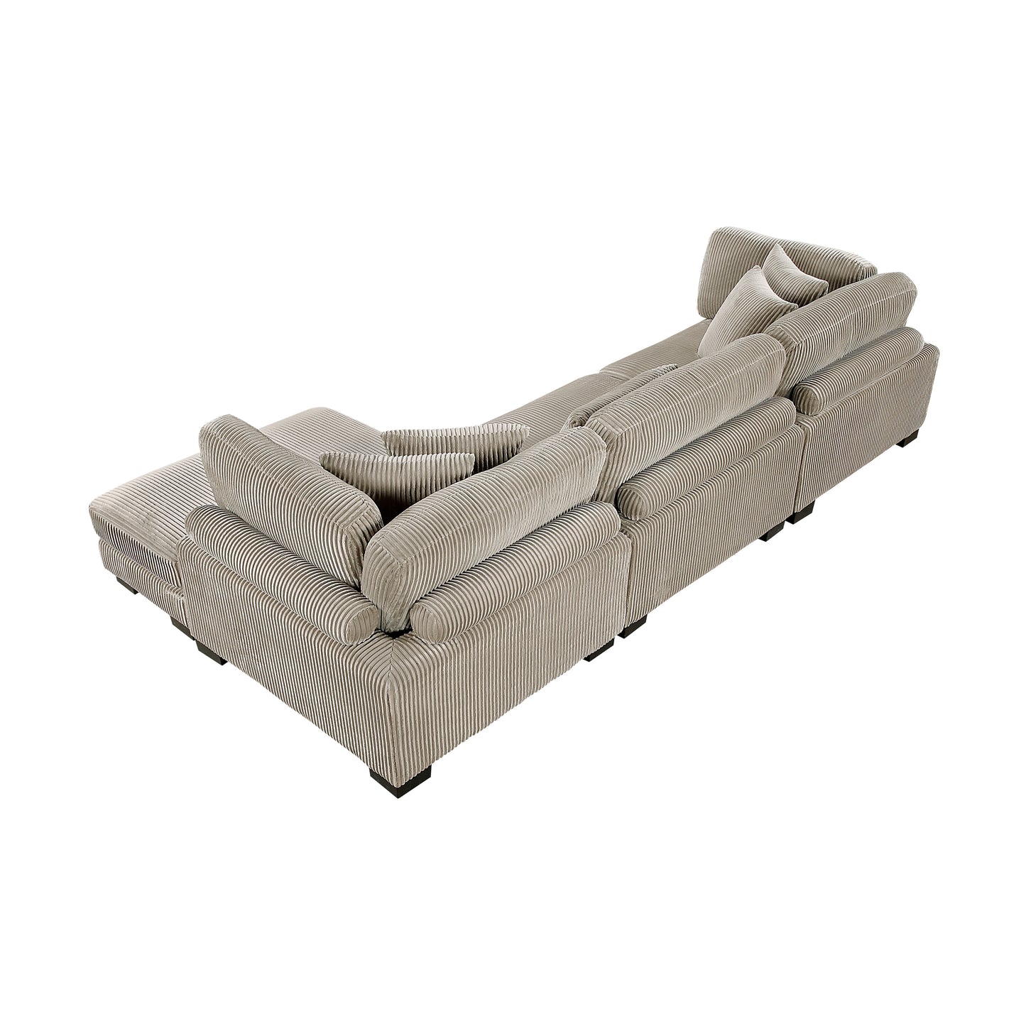 8555GB*CRACVC - (3)3-Piece Modular Sectional with Reversible Chaise