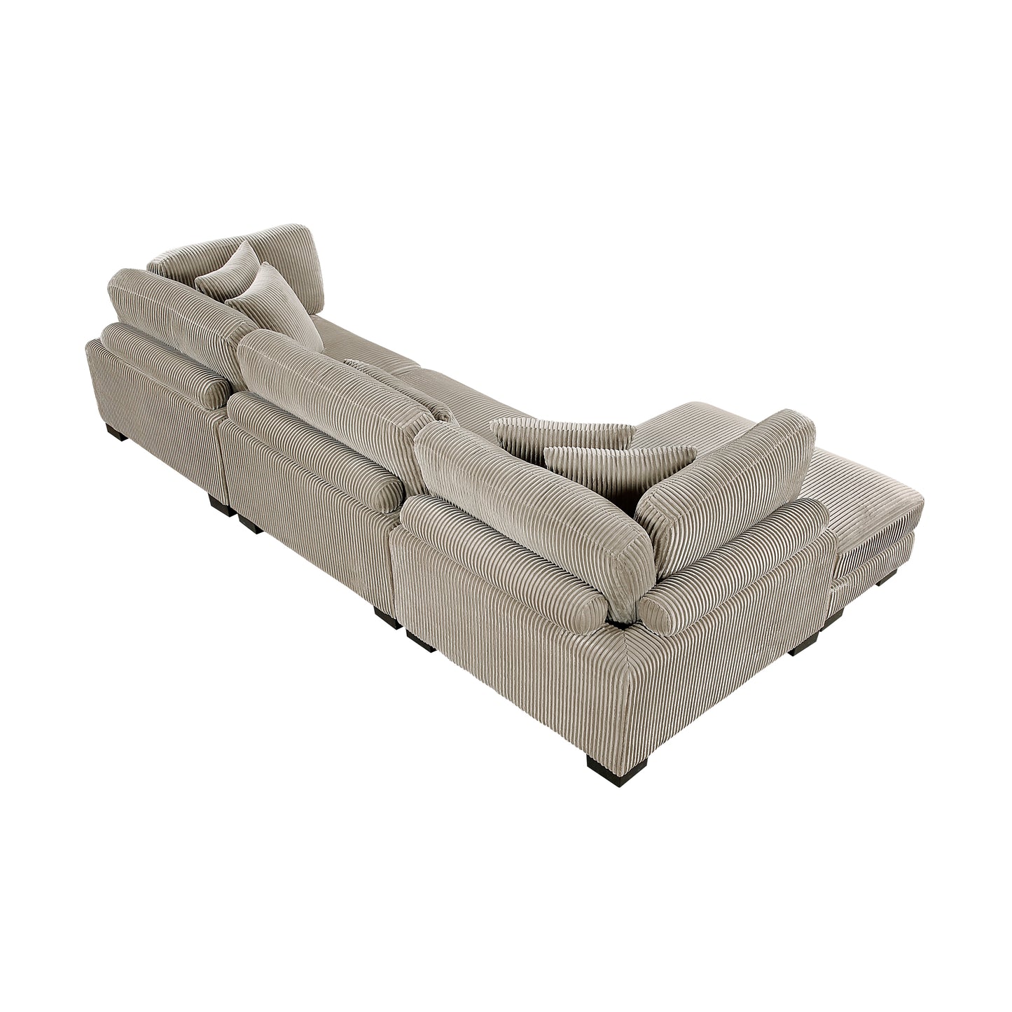 8555GB*CRACVC - (3)3-Piece Modular Sectional with Reversible Chaise